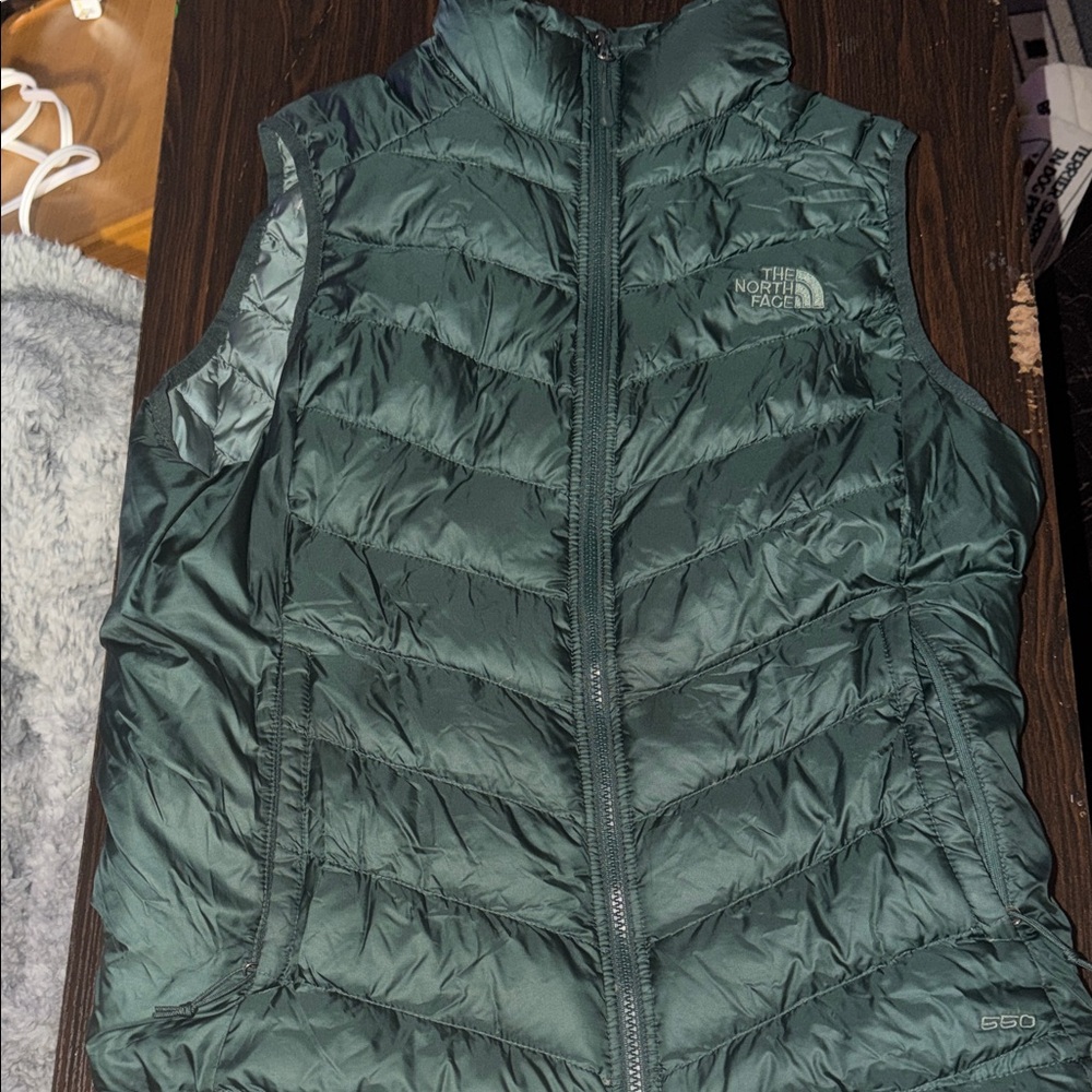 The North Face Women's Forest Green Quilted Vest